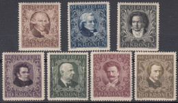 AUSTRIA 1922, COMPOSERS And MUSICIANS, COMPLETE MNH SERIES With MiNo 418/24 In GOOD QUALITY, *** - Nuovi