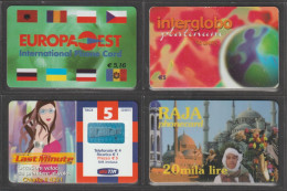 ITALIA:  RICARICHE  -  4  VARIE  -  QUESTE. - [2] Sim Cards, Prepaid & Refills