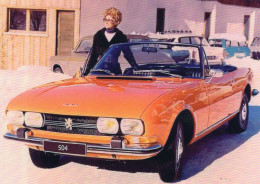 Peugeot 504 Cabriolet (1973)  - CPM - Voitures De Tourisme