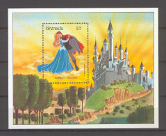 Disney Grenada 1987 Sleeping Beauty MS MNH - Disney