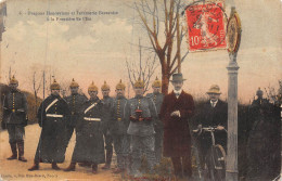 24-4901 : DOUANE. FRONTIERE. DRAGONS HONOVRIENS ET INFANTERIE BAVAROISE. LA FRONTIERE DE L'EST - Customs