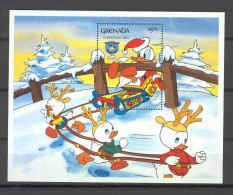 Disney Grenada 1984 Christmas MS MNH - Disney