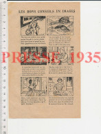 Bon Conseil 1935 Porteur Valise Gare Escargot Limace Animal Anti-Moustiques Encre Encrier Sucre Vinaigre Fer à Repasser - Non Classés