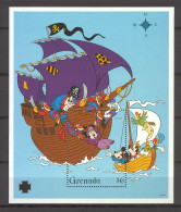 Disney Grenada 1995 Pirates MS #1 MNH - Disney