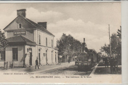 BEAUREPAIRE Vue Intérieure De  La Gare - Vienne