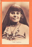 00522 / ⭐ Ethnic Egypt ◉ Femme Egyptienne Colliers Bijoux Cache-Cheveux 1910s  ◉ THE CAIRO POSTAL TRUST Série 218 Egypte - Persons