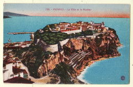 00834 ● Monaco MONTE-CARLO  La Ville Et Le Rocher 1910s -GILETTA 726 - Multi-vues, Vues Panoramiques