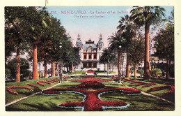 00839 ● Monaco MONTE-CARLO Le Casino Et Les Jardins Gardens 1920s - GILETTA 781 Photographe Nice - Giardino Esotico