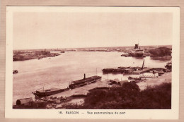 00985 ● SAIGON Vue Panoramique Du Port Indochine Tonkin Viet-Nam 1930 - Photo NADAL BRAUN N°16 - Vietnam