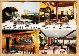 00676 ● LE LAVANDOU 83-Var Hotel-Restaurant FLOTS-BLEUS-MAR-e-SOULEOU Madame BONAUDO Plage De SAINT-CLAIR  - Le Lavandou