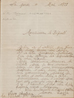 00592 ● Commune De LA GARDE 10 Mai 1927 REMERCIEMENTS De Simon PIAZZA Vieux Chateau à Député Victor BREMOND - Manuskripte