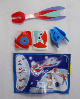 Kinder - Ovni Rouge Et Bleu - TT017 - Avec BPZ - Steckfiguren