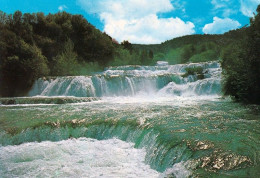 1 AK Kroatien * Wasserfälle Im Fluß Krka * - Croatia