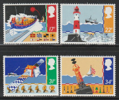 GRANDE BRETAGNE - N°1182/5 ** (1985) Sauvetage En Mer - Unused Stamps