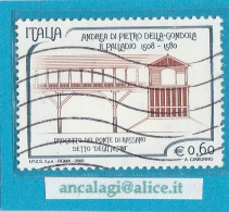 USATI ITALIA 2008 - Ref.1094 "ANDREA DI PIETRO DELLA GONDOLA -IL POLLADIO-" 1 Val. - - 2001-10: Oblitérés