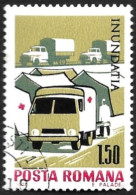 ROUMANIE 1970 - YT 2569 - Inondations - Oblitéré - Used Stamps