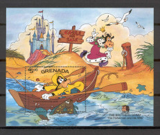 Disney Grenada 1985 The Fisherman And His Wife MS MNH - Disney