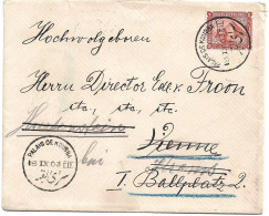 (C04) COVER WITH 2P. STAMP - PALAIS DE KOUBBA => AUSTRIA 1903 - 1866-1914 Khedivaat Egypte