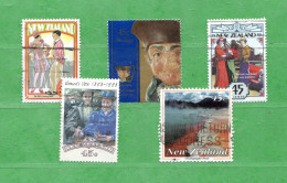 (Us8) NUOVA ZELANDA  °- 1992-1993 -  Yvert. 1205-1211-1217-1223-1228. Used. - Usados