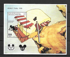 Disney Grenada 1993 Mickeys Trailer MS MNH - Disney