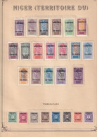 Niger - Collection - Neufs Sans Gomme - TB - Unused Stamps