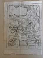 Carte Géographique, Turquie En Asie, 1760, Sorti Do Livre Géographie Universelle. 20x15 - Landkarten