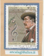 USATI ITALIA 2008 - Ref.1097 "GIACOMO PUCCINI" 1 Val. - - 2001-10: Afgestempeld