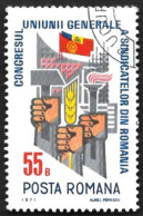 ROUMANIE 1971 - YT 2595 - Congrès Des Syndicats - Oblitéré - Used Stamps