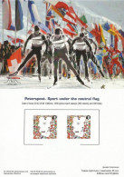 Finland Finlande 2018 Olympic Games Pyeongchang Sport Under The Neutral Flag Olympics Peterspost Stampcard - Inverno 2018 : Pyeongchang