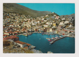 Greece Ydra HYDRA-Ύδρα Harbour View, Vintage Photo Postcard RPPc AK (1248) - Greece