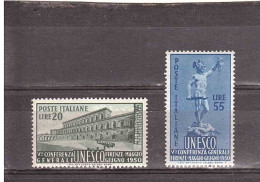 1950 UNESCO - 1946-60: Neufs