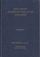 LIT - 47ème AMERICAN CONGRESS BOOK - 1981 - Philately And Postal History