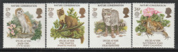 GRANDE BRETAGNE - N°1222/5 ** (1986) Protection De La Nature - Europa - Unused Stamps