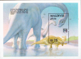 Maldives MNH SS - Prehistorics