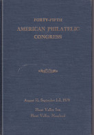 LIT - 45ème AMERICAN CONGRESS BOOK - 1979 - Filatelie En Postgeschiedenis