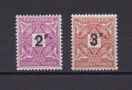 MAURITANIE 1927 TAXE N°25/26 NEUF AVEC CHARNIERE EXPOSITION - Nuevos