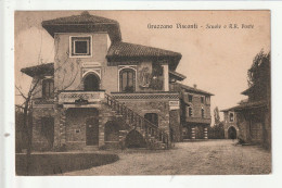 CP ITALIE GRAZZANO VISCONTI Piazza Scuole E R.R.Poste - Piacenza