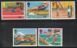 GRANDE BRETAGNE - N°1231/5 ** (1986) Jeux Du Commonwealth - Unused Stamps