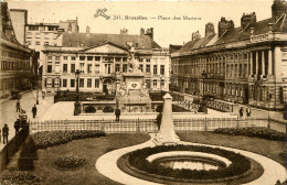 CPA -  BRUXELLES - PLACE DES MARTYRS - Lanen, Boulevards