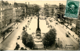 CPA -  BRUXELLES - PLACE DE BROUCKERE - Avenues, Boulevards