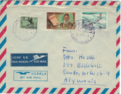 Selcuk 1968 Ahmet Cevdet Pasa - Flugzeug - Covers & Documents