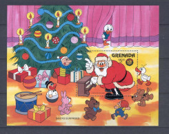 Disney Grenada 1986 Santas's Surpises MS MNH - Disney