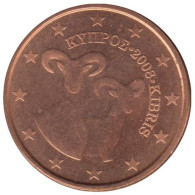 CH00508.1 - CHYPRE - 5 Cents D'euro - 2008 - Cyprus