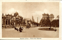 CPA -  BUENOS-AIRES - PLAZA SAN MARTIN - Argentina