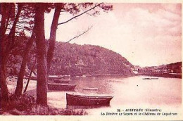 Audierne   P26          La Rivière Du Goyen Et Le Château De Loqueran - Audierne