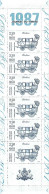 FRANCE - Bande Carnet Journée Du Timbre De 1987 Neuve Non Pliée Sous Faciale - Dag Van De Postzegel