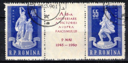 Roumanie 1960 Mi 1843-4  (Yv 1677-8), Obliteré - Usado