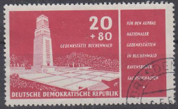 DDR Mi 538 Aufbau Nationaler Gedenkstätten - Buchenwald - Used Stamps