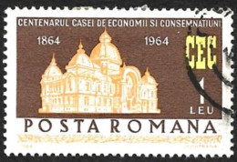 ROUMANIE 1964 - YT 2066 -  CEC Caisse D'Epargne - Oblitéré - Oblitérés