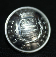 Beau Bouton D'uniforme Début XXe "Ville De Béziers" Hérault - Buttons